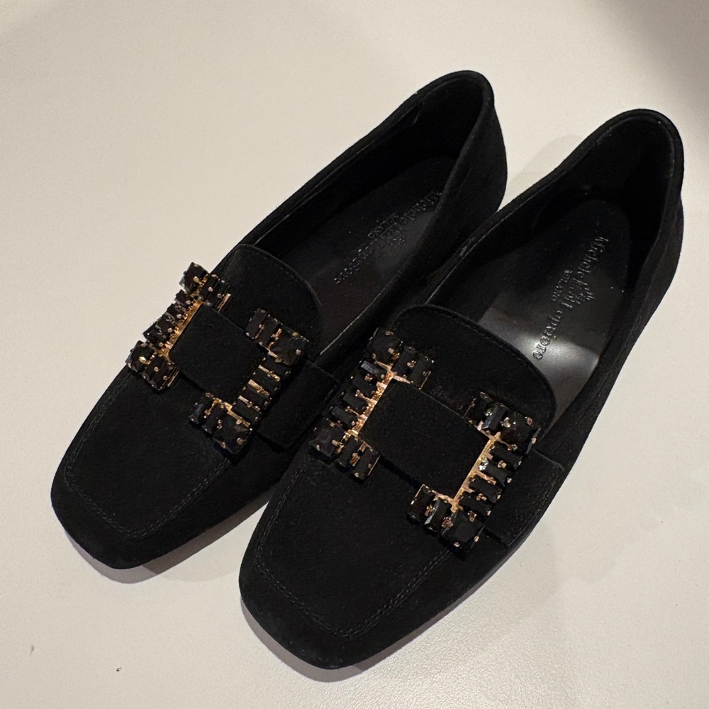 Michele Loprioro Women’s flats with jewel buckle size 6 like new